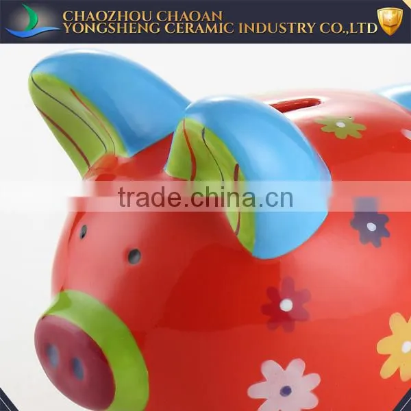 Hand Painted Gift Bonus Ceramic Money Saving Box for Kid photo-2