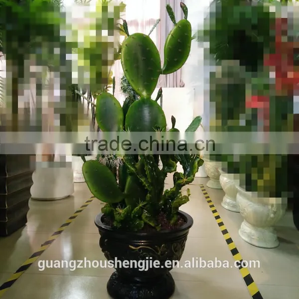 Decorative Jamaica Cactus Plant Bonsai Artificial Cactus photo-6
