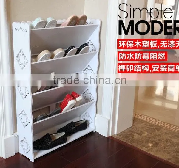 Hot Selling Handmade Wooden Shoe Rack photo-3