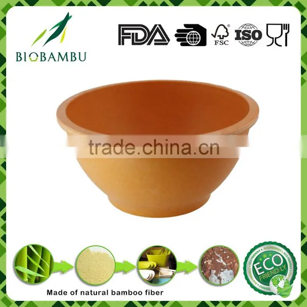 Top Selling Good Design Bamboo Fiber Dinnerware Bowls Set/salad Bowl photo-3