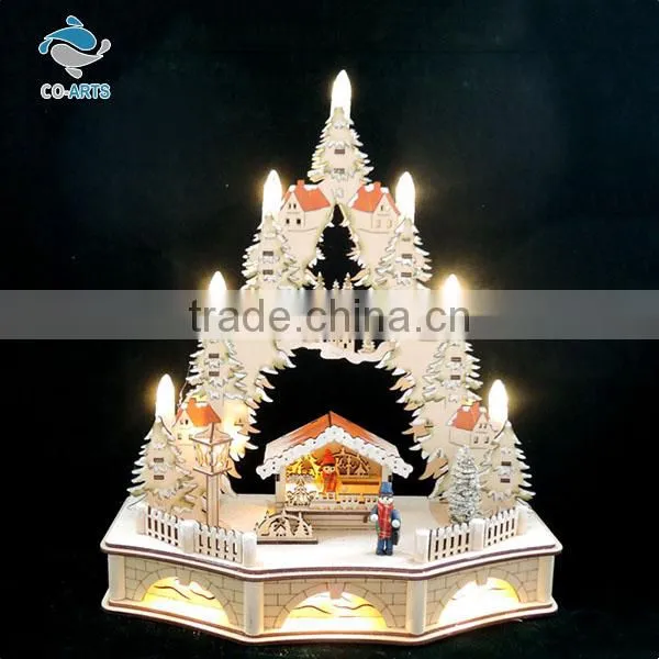 Professional Design White Wooden Home Decorative Lighting