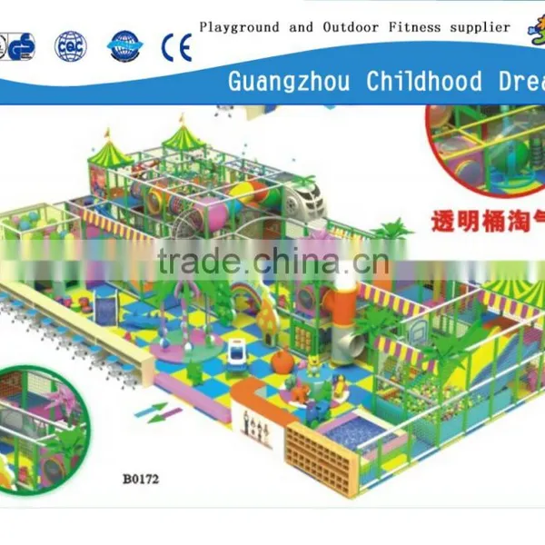 $39.00/Sq.m (B-0170) CE Certificated Big Slide Ball Pool Trampoline Colorful SOFT PLAY EQUIPMENT Indoor Playground photo-3