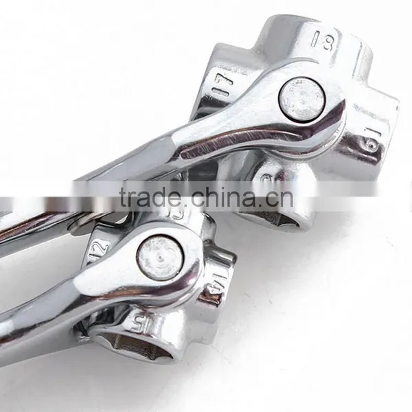 Hot Sale 8 in 1 Portable Dog Bone Wrench Shape Bicycle Repair Tool Hexagon Socket Wrench photo-4