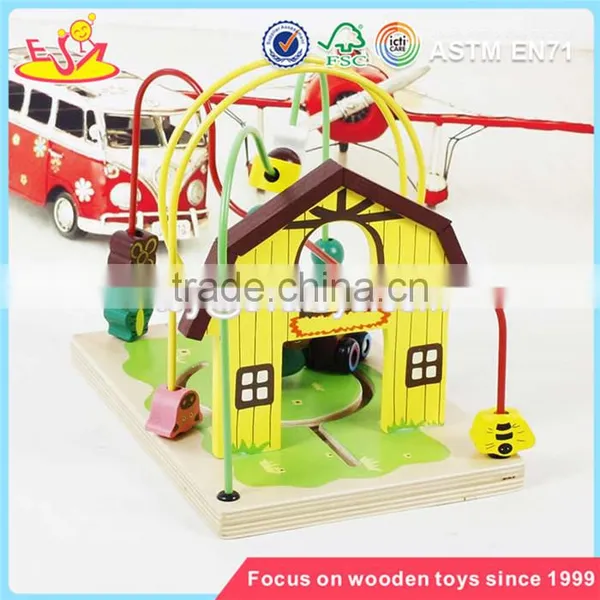 Wholesale Best Toddlers Wooden Bead Maze Toy Educational Games Wooden Kids Bead Maze Toy W11B141 photo-4
