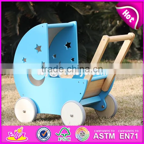 2017 New Design Safety Outdoor Toddlers Wooden Push Walker W16E074