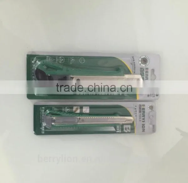 Berrylion Mini Stainless Steel Utility Knife Mini Size 135mm ABS Cover Utility Knife photo-6