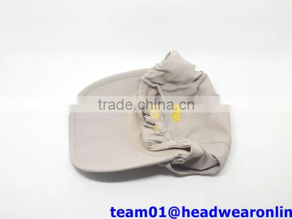 2015 Nylon Hot Selling Waterproof Folding Cap Baseball Cap photo-6