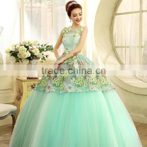 MGOO Hot Sale Designer Dress For Women Prom Long Satin Evening Gown Beautiful Applique Dress L000123 photo-5