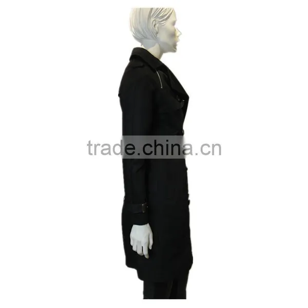2014 2015 New Design Women Trench Coat Custom Windbreaker photo-2