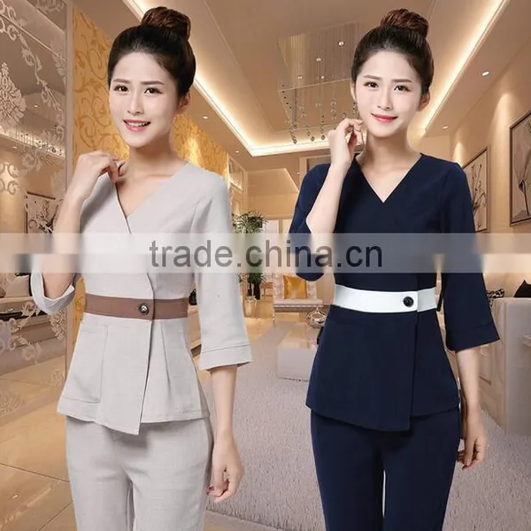 Wholesale High Quality Manufacturer Supply Spa Uniform For Women photo-3