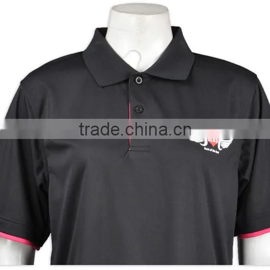 BSCI/ ISO9001 Wholesale Custom Embroidery Design 100% Polyester Customized Dri Fit Polo Shirt photo-5