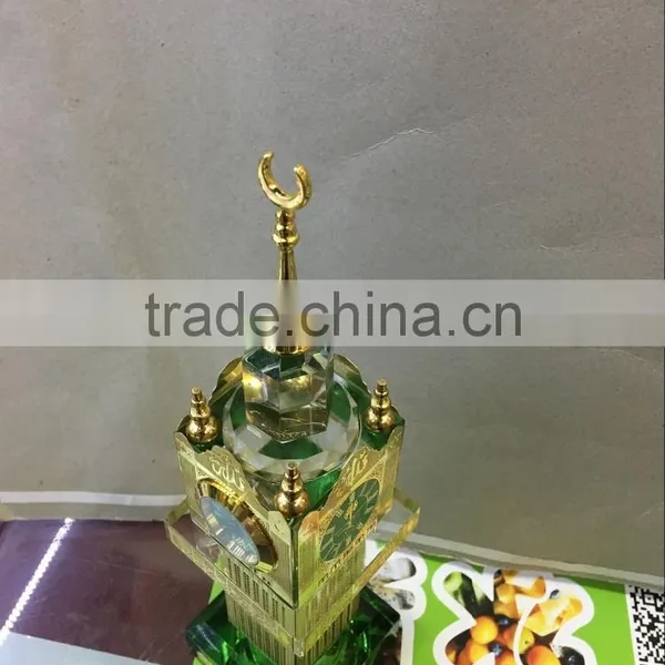 New Crystal Makkah Clock Tower Model For Ramadan Gift photo-5