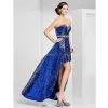 Sheath/Column Sweetheart Asymmetrical Short/Mini Sequined Sequin Prom Dresses photo-2