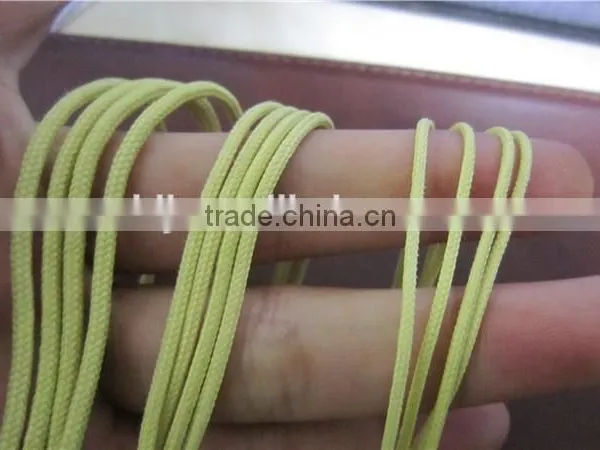 Heat-resistant 2mm 3mm Aramid Fiber Braided Rope for Operation in Hot Environment photo-2