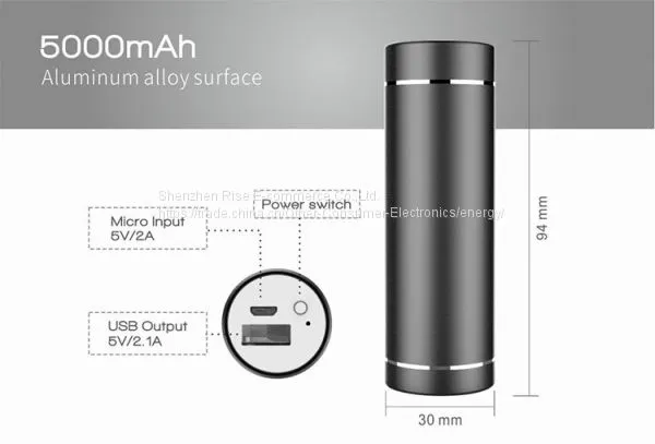 Smallest Power Bank 5000mAh, Mobile Power Supply photo-2