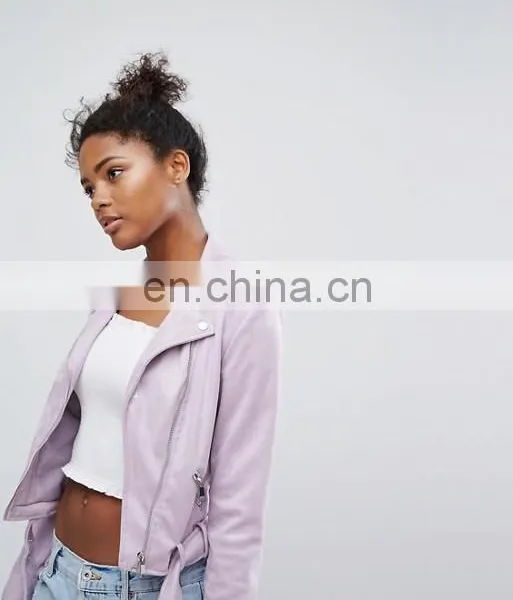 Female Custom Design Autumn Winter Plain Denim Short Jacket Coat Women 2016 Denim Jacket for Women photo-4