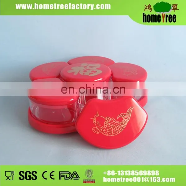Jubilant Flower Shape Rotatable Celebration Candy Box photo-3