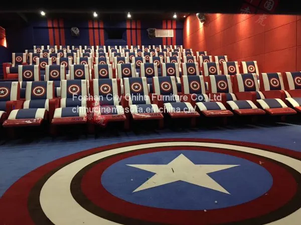 Public Luxury Power Reclining Cinema Sofa Theater Seats photo-2