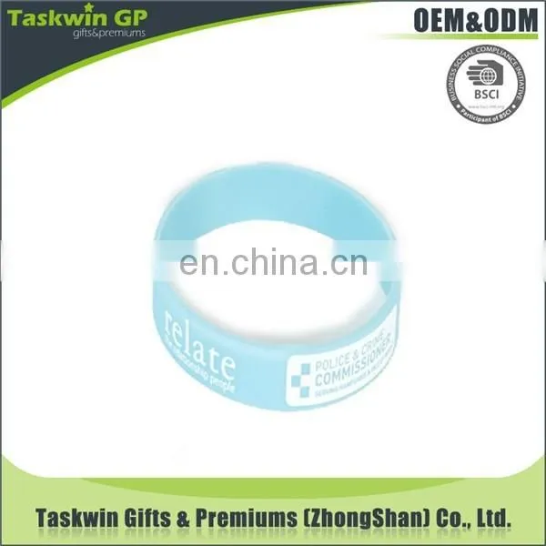 Hot Sale Custom Hand Bracelet Silicone Wristband Rubber Bracelet photo-6