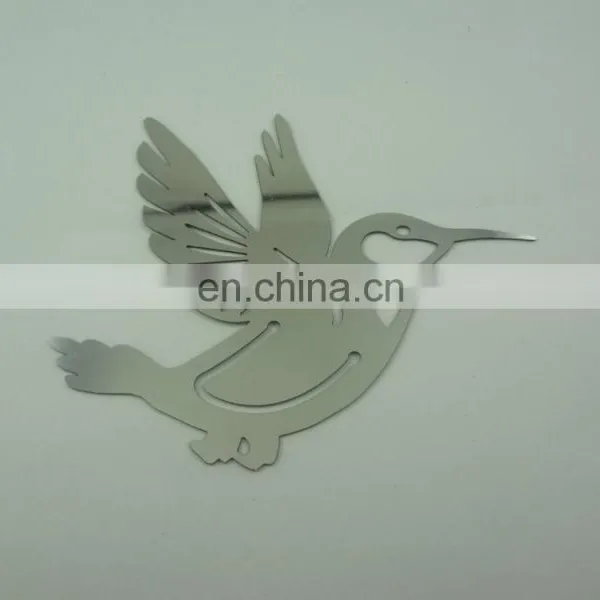 Custom Silver Bird Metal Bookmark photo-2