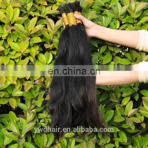 Malaysian Hair Human Braiding 100 Raw Virgin Remy Hair Grade 8A Virgin Hair Bulk Natural Color 30-100cm photo-4