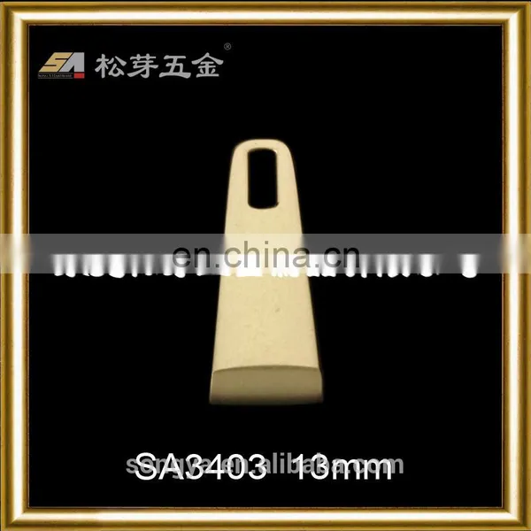 Custom Zinc Alloy Metal Puller For Garment, Gold Plated Clothing Metal Puller Hardware photo-2