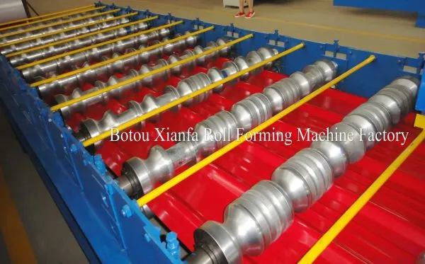 Steel Tile Roofing Roll Forming Machine photo-4