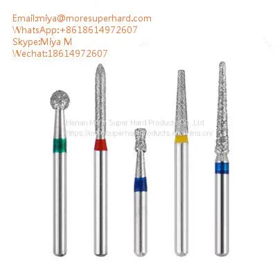 Dental Diamond Burs for Dental Surgeries Polishing Miya@moresuperhard.com photo-2
