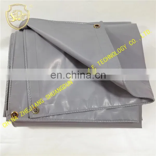Grey Knife Scraping Cloth, Mesh Cloth, Rainproof Tarpaulin, Thickened, Wear-resistant, Double-sided Waterproof.