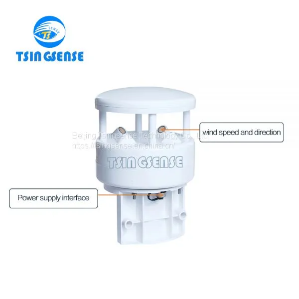 WTS200 Wireless Ultrasonic Wind Speed Direction Sensor Weather Station photo-2