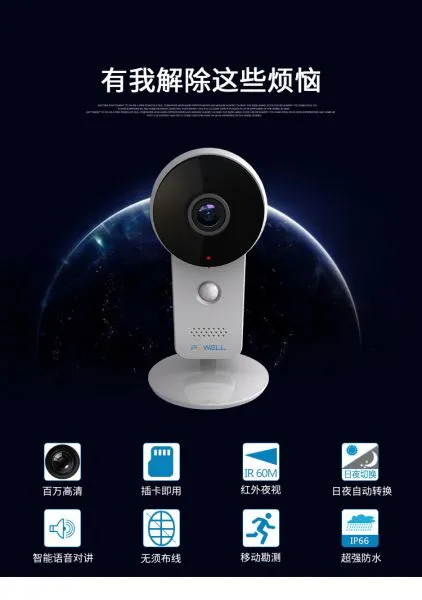 1080P CCTV Home Smart Wireless WiFi Mini IP Camera photo-4