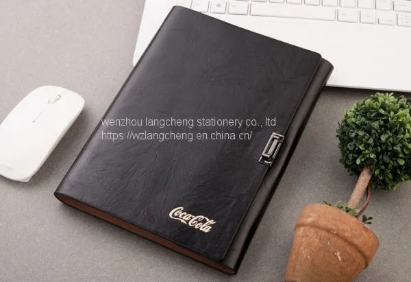 2020 New 6 Ring Bind Notebook Custom a5 Planner Kraft Diary Calendar Card Holder Logo Printing Notebook photo-5