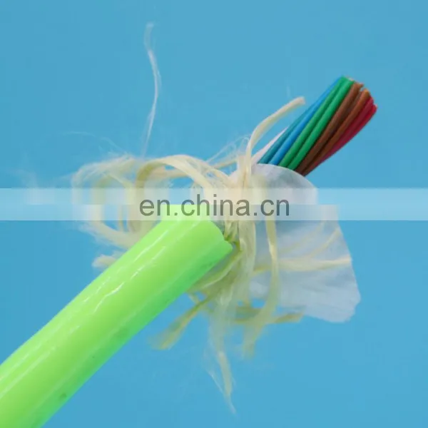 14 Core Underwater Rg59 Coaxial Cable Cctv Pipe Crawler Cable With Kevlar Reinforced photo-4