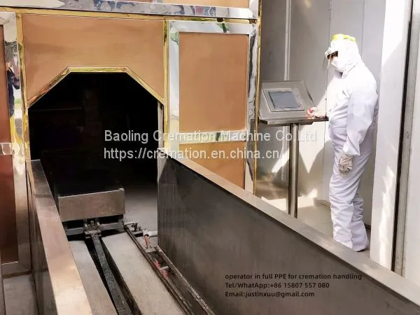 Electric Human Crematory Machine PLC Control