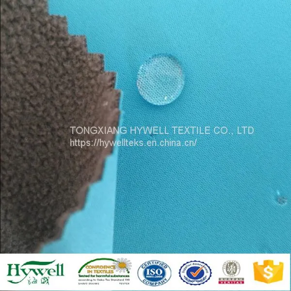 96% Polyester 4% Spandex Softshell Jacket Fabric photo-4