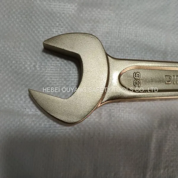 Spark Resistant Safety Tools Striking Wrench,Open End, Al-Br Or Be-Cu,ATEX photo-3