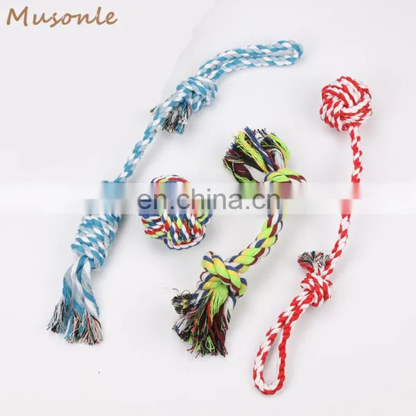 Amazon Hot Selling 4 Pack Rope Pet Dog Toys Set for Puppy photo-6
