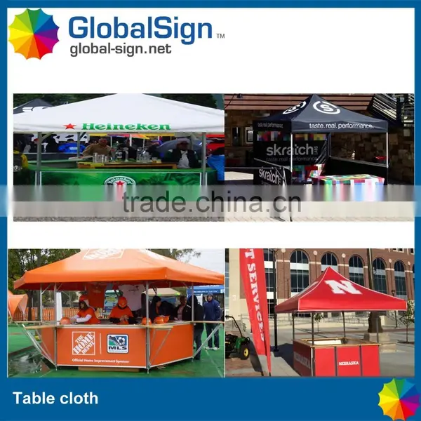 Shanghai GlobalSign Cheap Trade Show Printed Table Cover photo-2
