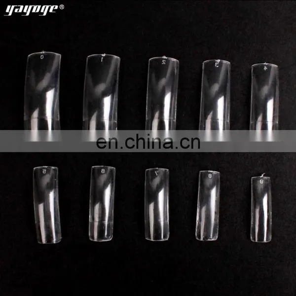 2021 Beauty Nails Salon Tools Sets Coffin Nail Tip Half Cover Xxl Xl photo-6