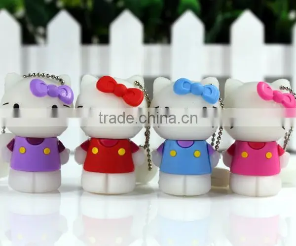 Hot Selling Low Price Hello Ketty Cartoon Usb Stick Wholesale Free Samples