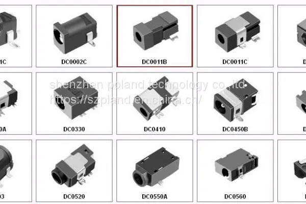 DC Power Plug and Socket 005 / 022 Connector 5.5 * 2.1/2.5/3.5mm Male and Female Round Hole