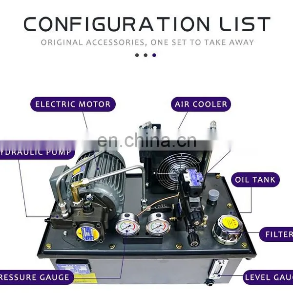 Injection Molding Machine Electric Hydraulic Pump Hydraulic Control System Vertical Station photo-4