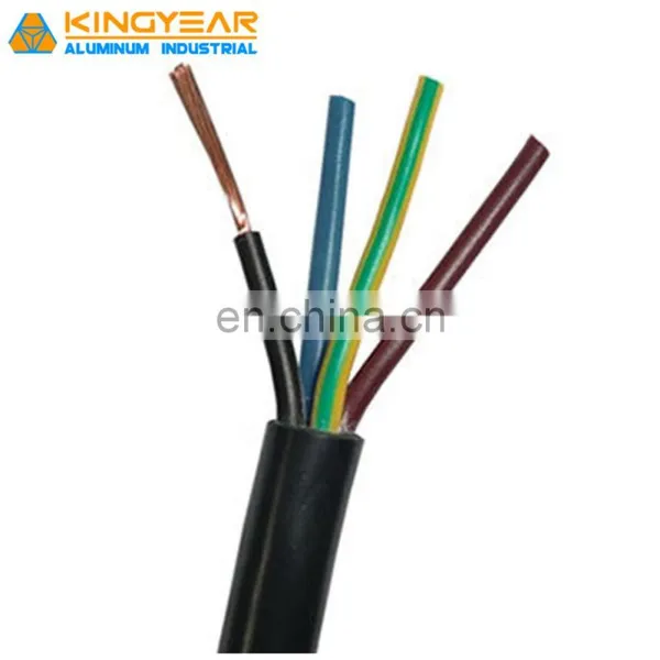 H05VV-F Copper Power Cable 4x4mm2 Copper 4x10mm Copper Pvc Cable Pvc photo-2