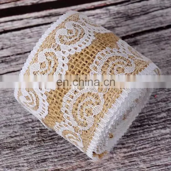 Wholesale Braid Hemp Rope Jute Burlap Lace Ribbon photo-2