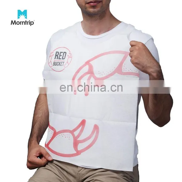 High Quality Hot Sale Biodegradable Waterproof Disposable Restaurant Bib photo-5