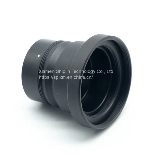 Custom Optical Cnc Surveillance Camera Anodized Aluminum Lens Parts photo-2