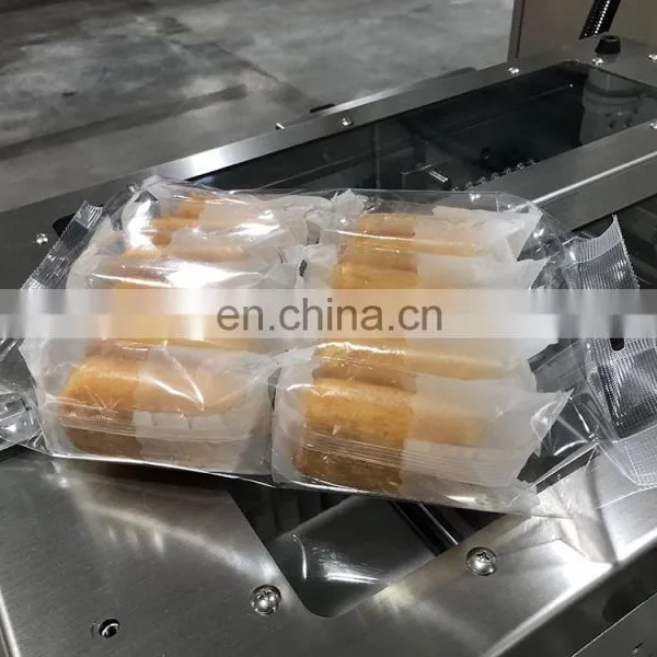 Automatic Multi-row Package/family Pack Biscuits Wafers/egg Yolk Pie Horizontal Packing Packaging Machine photo-3