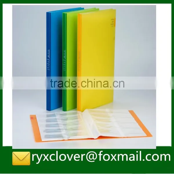 PP Stationery Office School 20 Clear Pockets A4 Paper Documents Display Book photo-3