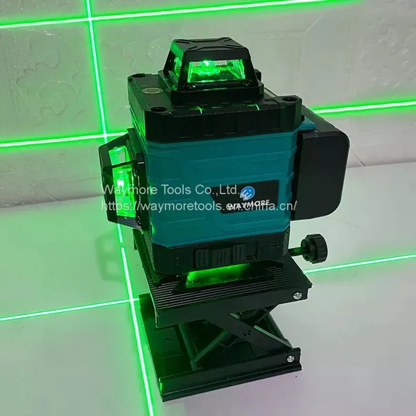 Waymore Automatic Self Leveling 360 Rotating Rotary 4D Laser Multi Cross Line Green Laser Level photo-4