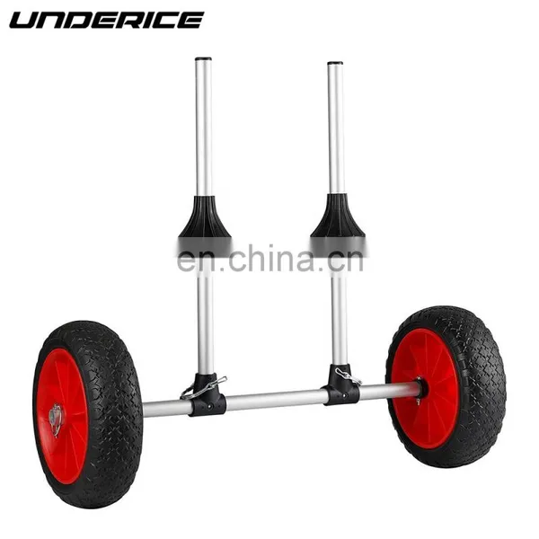 Uice Sit On Top Kayak Cart Aluminum Kayak Trailer Beach Trolley Cart Portable Aluminum Cart Fishing Kayak Trolley photo-2